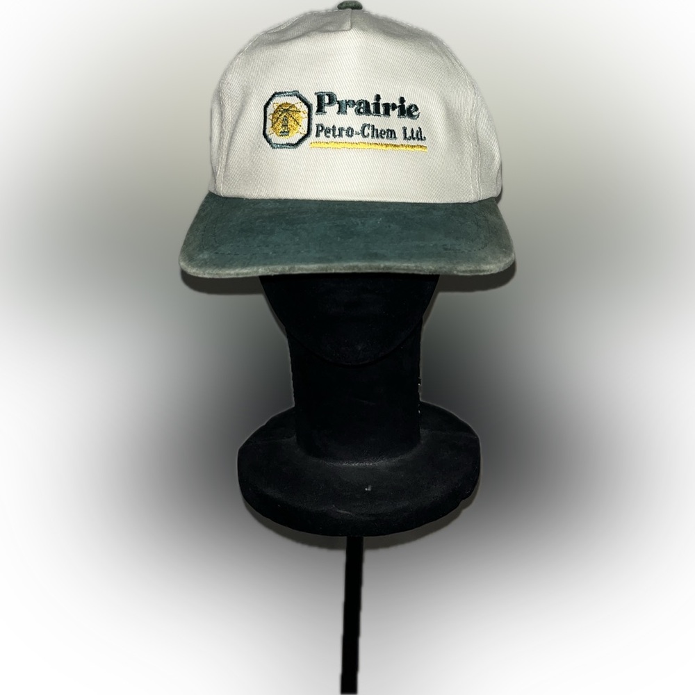 Vintage Prairie Petro-Chem Ltd. Strapback Hat – Oilfield Promo Cap